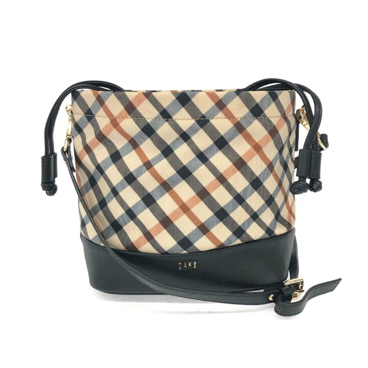 楽天市場】DAKS LONDON ダックスロンドン 巾着ショルダーバッグ 良好 
