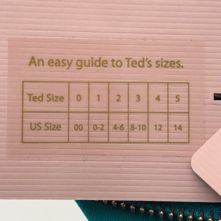 楽天市場】TED BAKER テッドベイカー カットデザインドレス 未使用品 