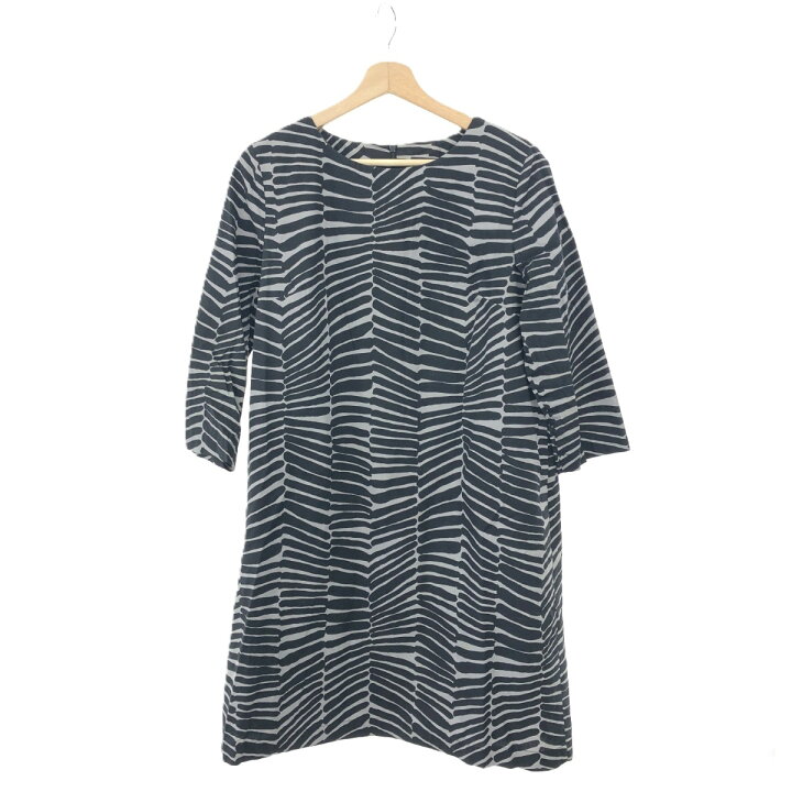 楽天市場】marimekko マリメッコ 長袖ワンピース サイズ38 ブラック 