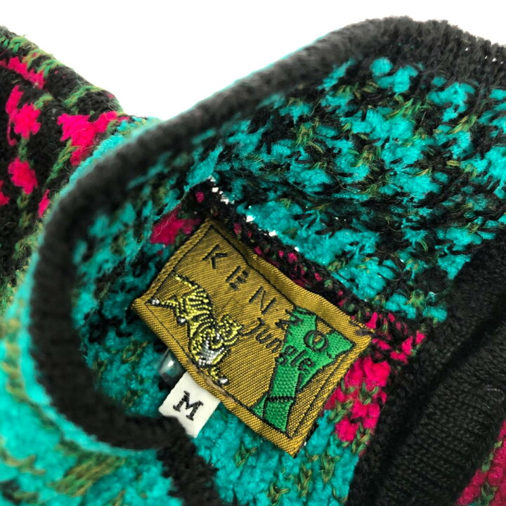 楽天市場】KENZO ケンゾー ニットチュニック サイズM マルチ 