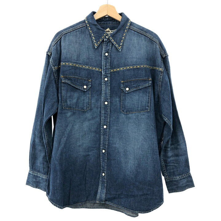 楽天市場】REMI RELIEF レミレリーフ スタッズデニム シャツ 未使用品  