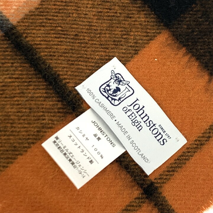 楽天市場】JOHNSTONS OF ELGIN ジョンストンズオブエルガン マフラー  