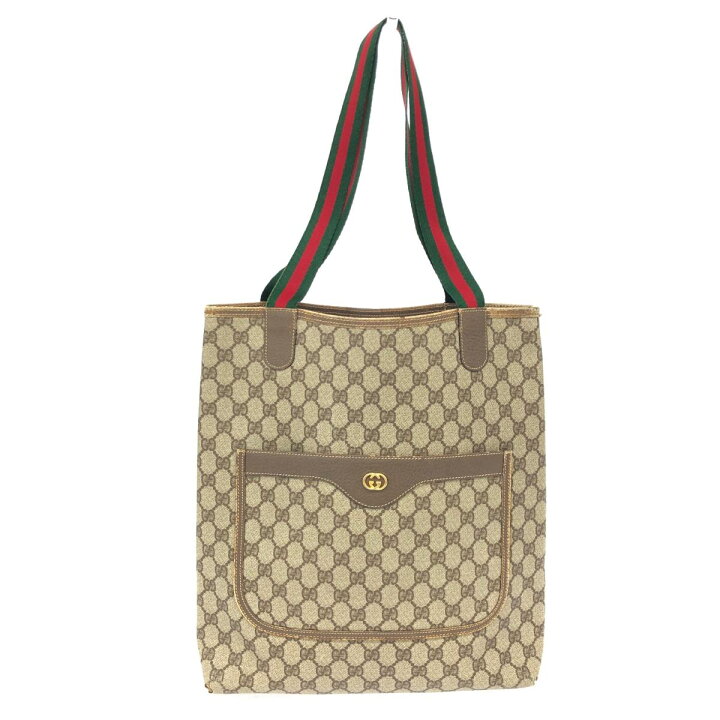 楽天市場】GUCCI グッチ シェリーライン/インターロッキングG トート 