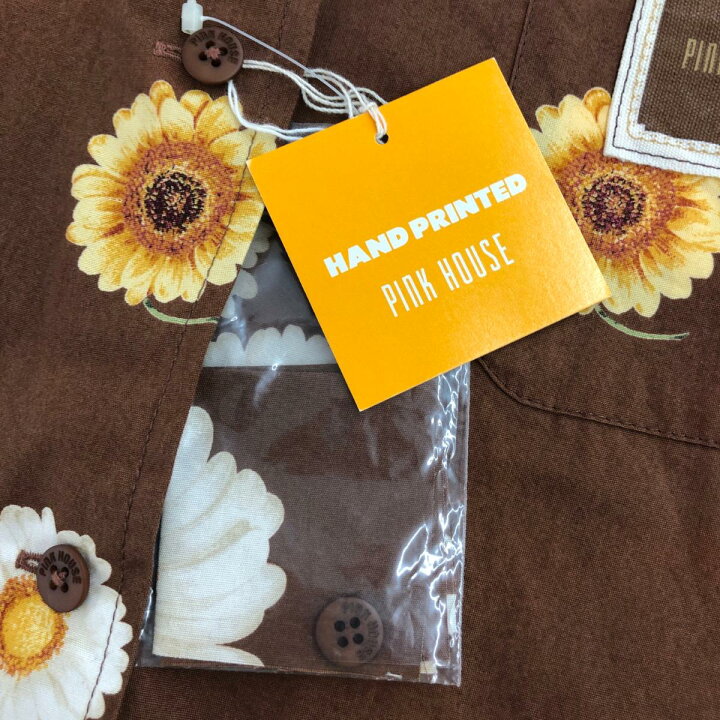 楽天市場】PINK HOUSE ピンクハウス オープンカラーシャツ 新品同様  