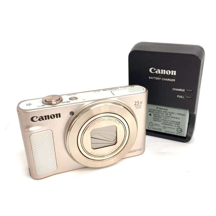 楽天市場】Canon キャノン PowerShot デジタルカメラ SX620 HS ピンク 
