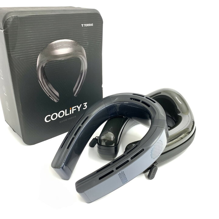 楽天市場】TORRAS トラス COOLiFY3 ネッククーラー ブラック 家電 空調 
