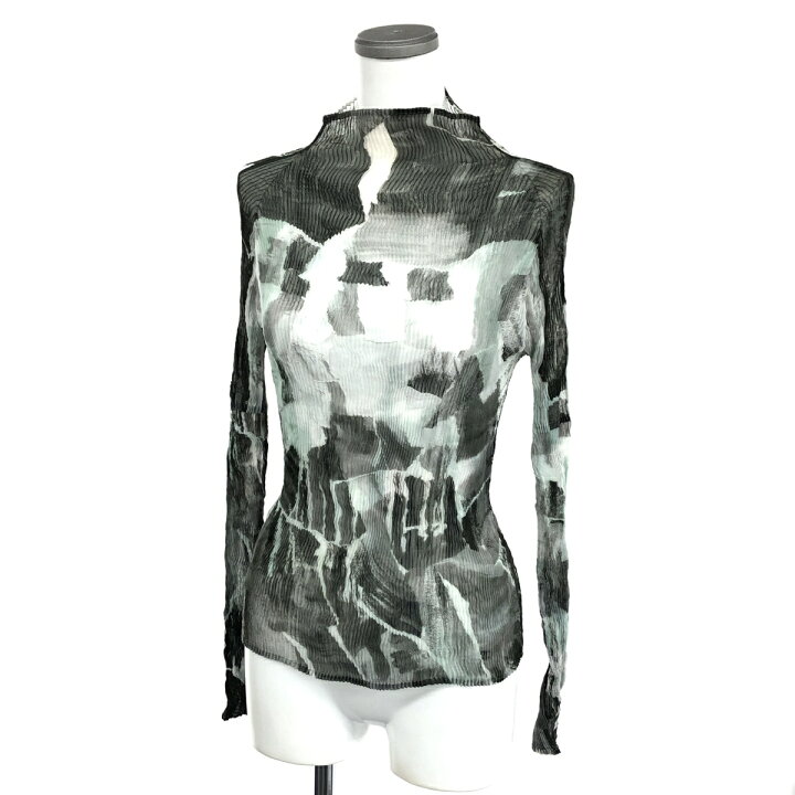 楽天市場】ISSEY MIYAKE イッセイミヤケ 長袖カットソー サイズ:2  