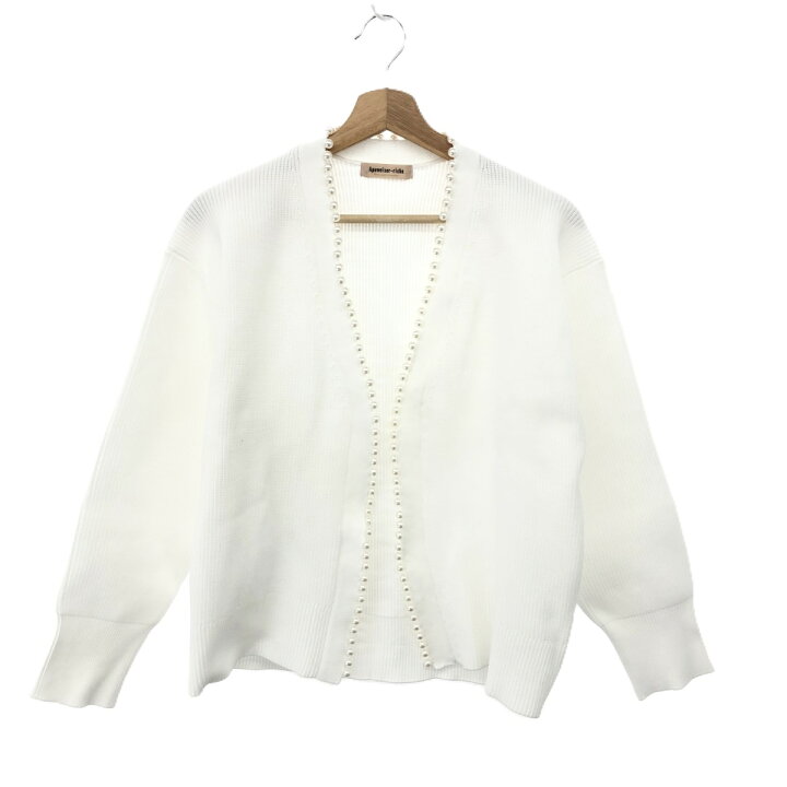 楽天市場】Apuweiser-riche アプワイザーリッシェ 長袖カーディガン  