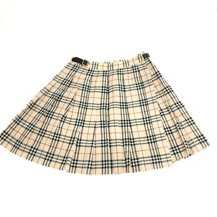 楽天市場】BURBERRY LONDON バーバリーロンドン プリーツスカート  