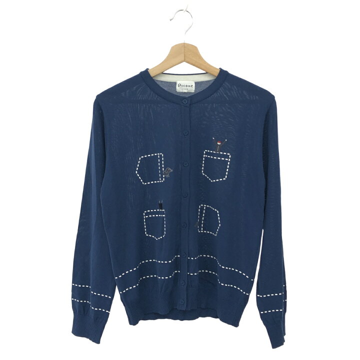 楽天市場】PICONE ピッコーネ カーディガン サイズ:2 ネイビー 