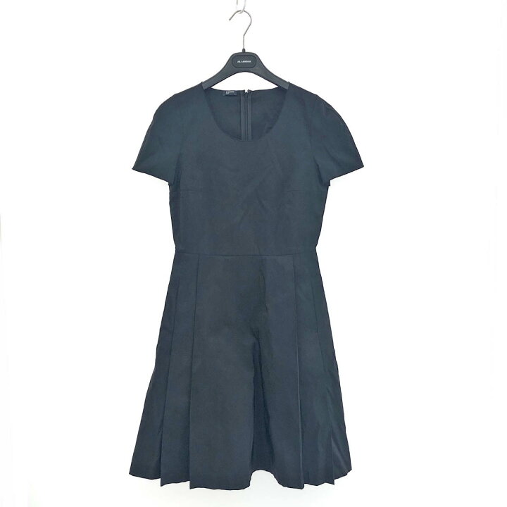 楽天市場】JIL SANDER NAVY ジルサンダーネイビー 半袖ワンピース 良好 