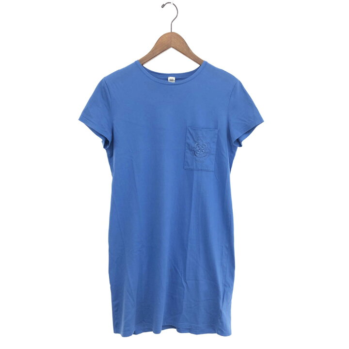 楽天市場】HERMES エルメス 半袖Tシャツ サイズ:38 ブルー レディース  
