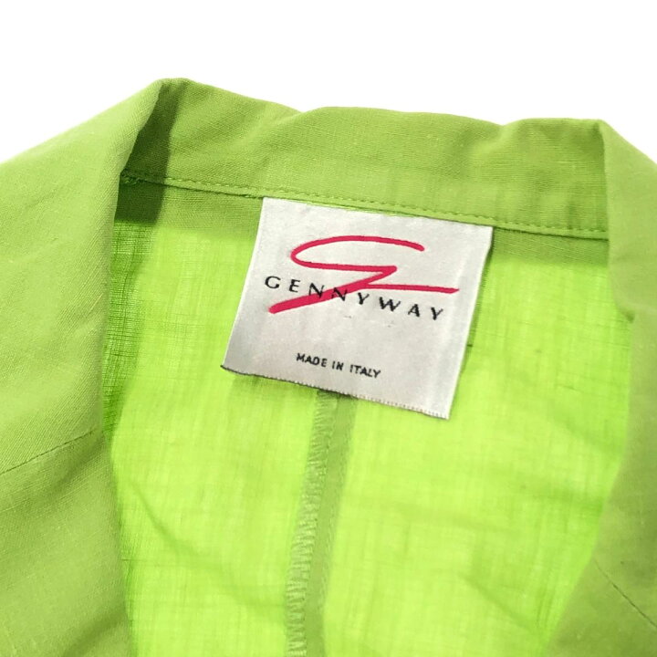 楽天市場】GENNYWAY ジェニーウェイ 半袖ジャケット サイズ:I40 ライト 