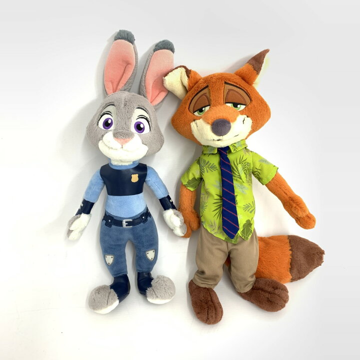 楽天市場】Disney ディズニー ズートピア ぬいぐるみ 2点セット ニック 