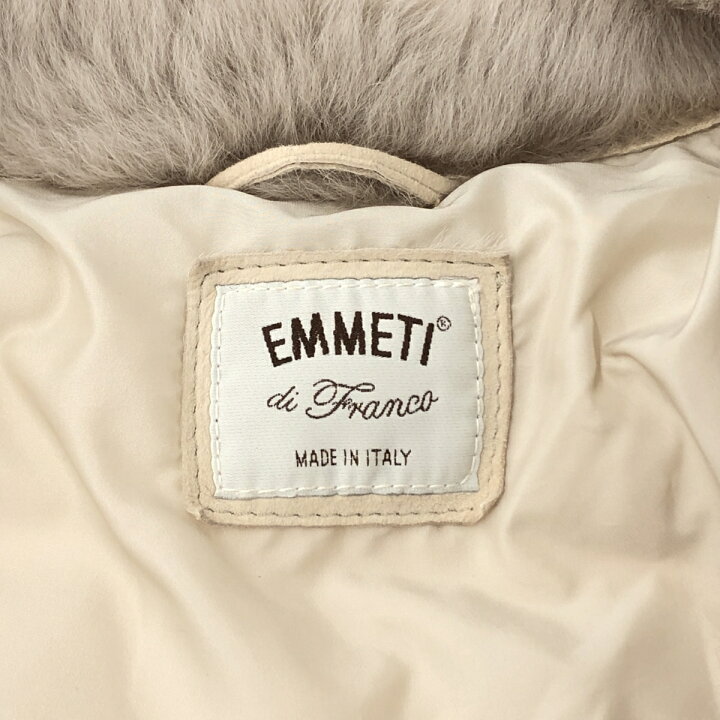 楽天市場】EMMETI エンメティ ダウンコート サイズ:38 ホワイト  