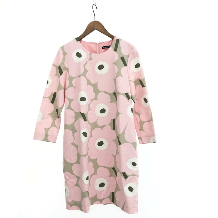 楽天市場】marimekko マリメッコ 長袖ワンピース 良好 サイズ:40 
