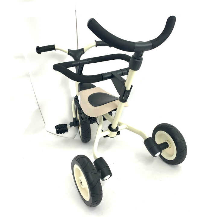 楽天市場】BeneBene ベネベネ 4WAY 三輪車 ベージュ 折り畳み キッズ 
