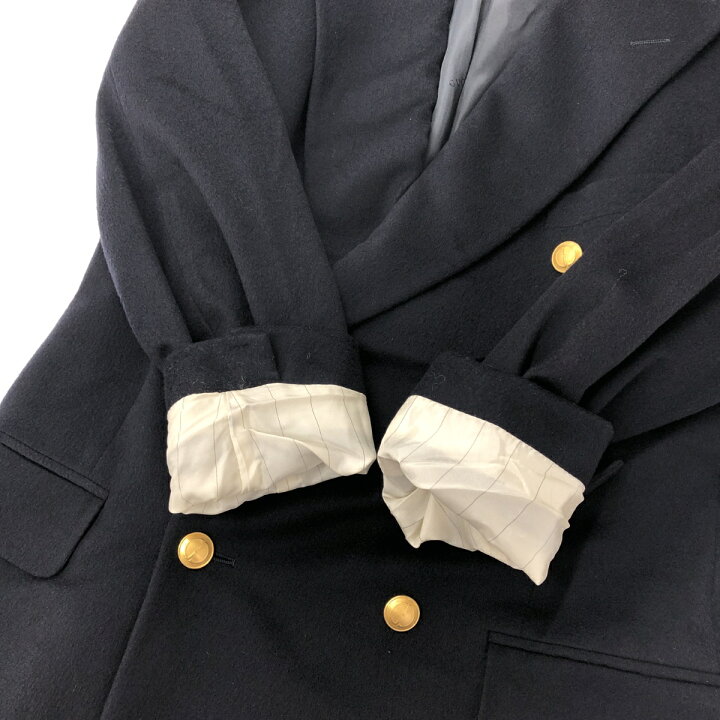 楽天市場】GUCCI グッチ ダブル ジャケット 良好 サイズ:50 ネイビー 