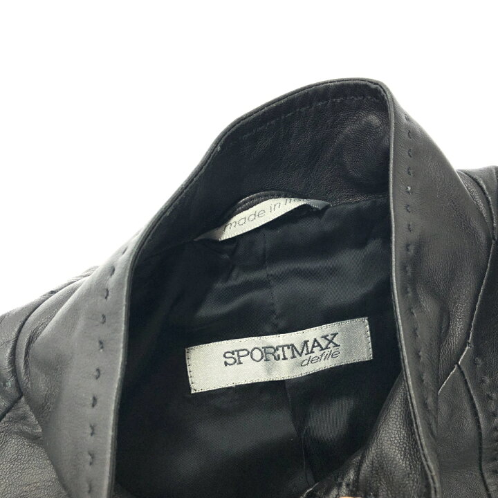 楽天市場】SPORTMAX スポーツマックス レザージャケット 良好 サイズ  