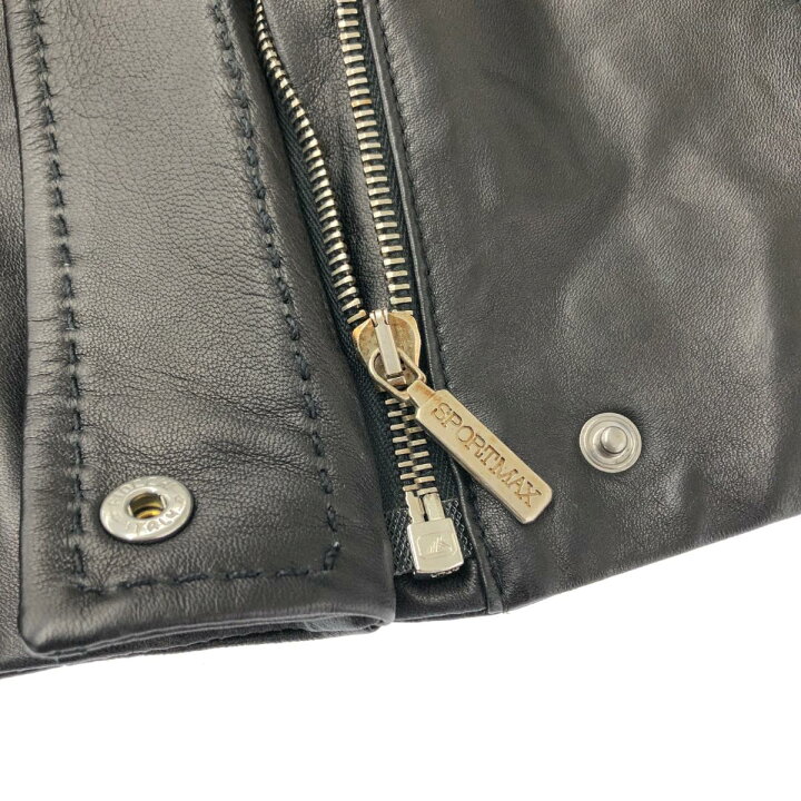 楽天市場】SPORTMAX スポーツマックス レザージャケット 良好 サイズ  