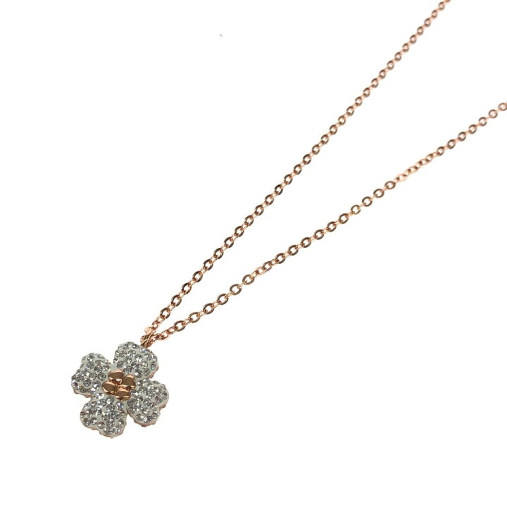 楽天市場】SWAROVSKI スワロフスキー ネックレス 良好 ゴールドカラー 