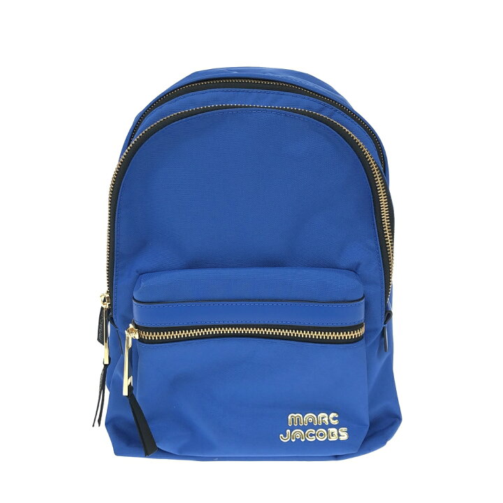 楽天市場】MARC JACOBS マークジェイコブス リュック 良好 ブルー  