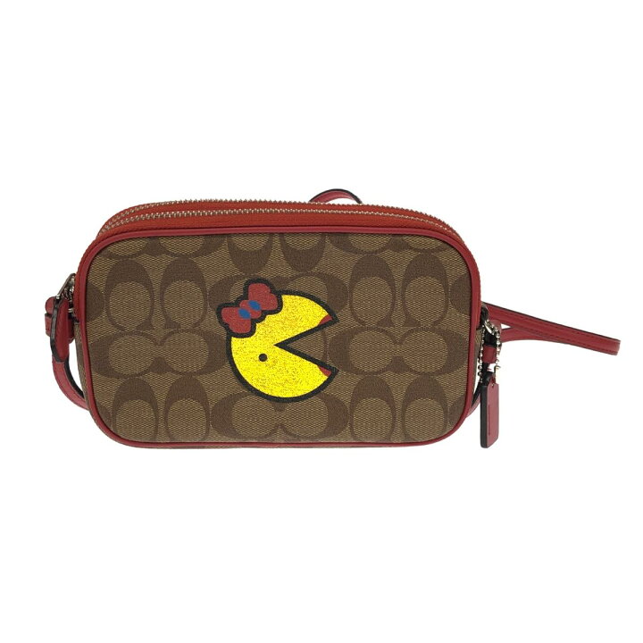 楽天市場】COACH コーチ パックマンコラボ ショルダーバッグ 美品 