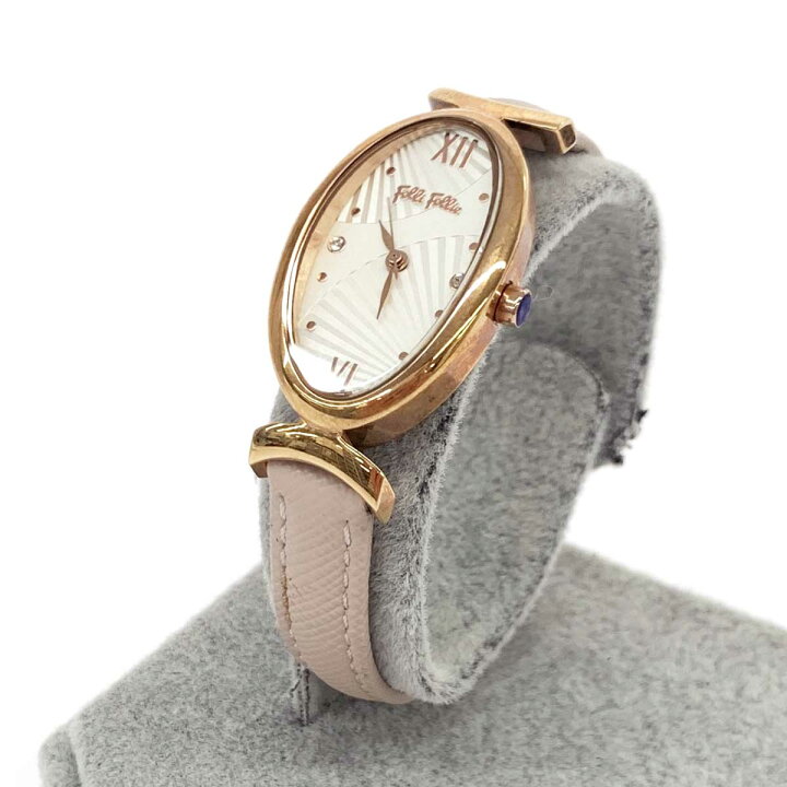 楽天市場】Folli Follie フォリフォリ 腕時計 クォーツ 美品 
