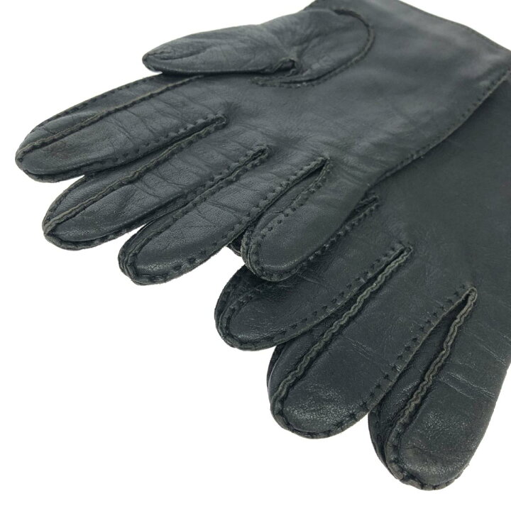 楽天市場】GUCCI グッチ 手袋 ブラック レザー レディース 手袋 glove  