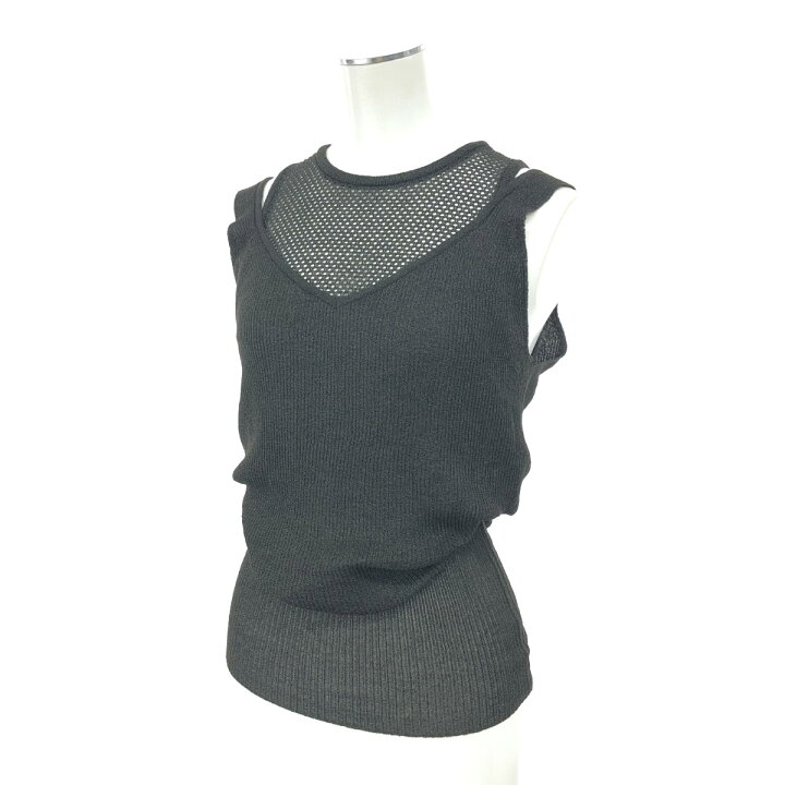 楽天市場】TAN タン ノースリーブニット 良好 サイズ:フリーサイズ  