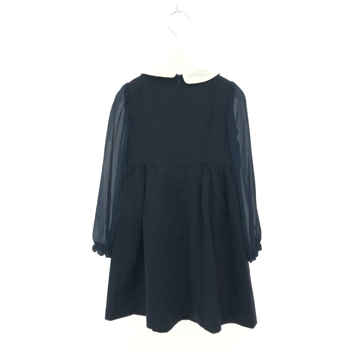 楽天市場】TOCCA トッカ 長袖ワンピース キッズサイズ:120 ネイビー 