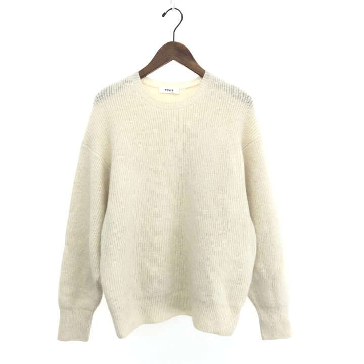 楽天市場】ebure エブール 長袖ニット 良好 3610800664 ホワイト  
