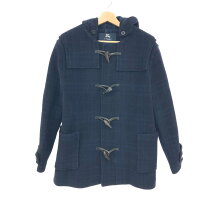 楽天市場】ダッフルコート burberry ネイビーの通販