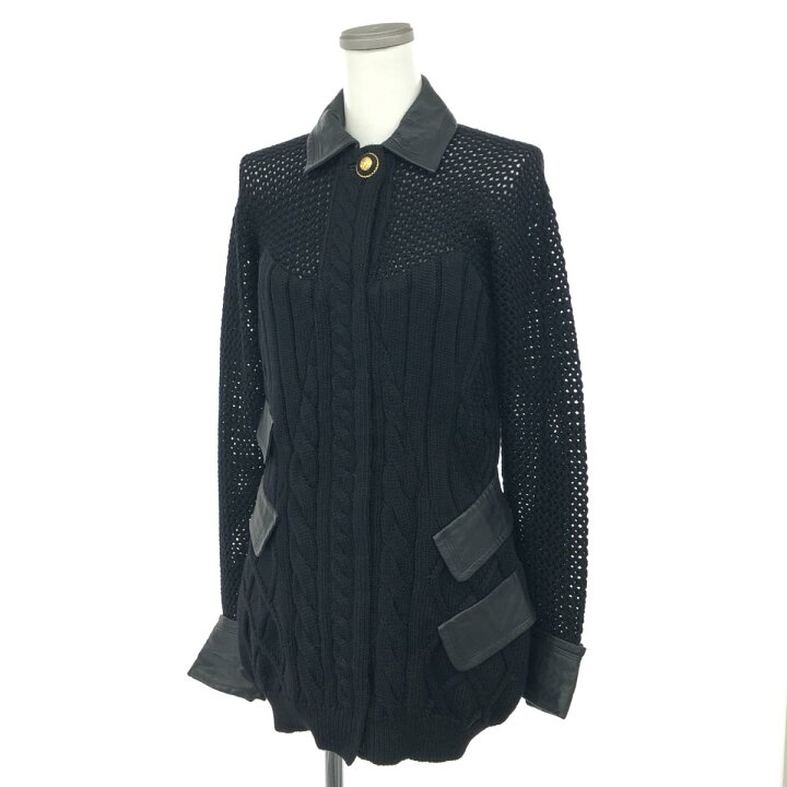 楽天市場】Gianni Versace ジャンニヴェルサーチ ニットジャケット 