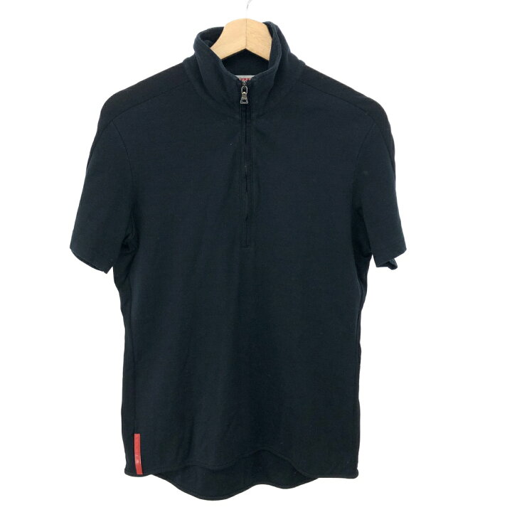 楽天市場】PRADA SPORTS プラダスポーツ ハーフジップ ポロシャツ 