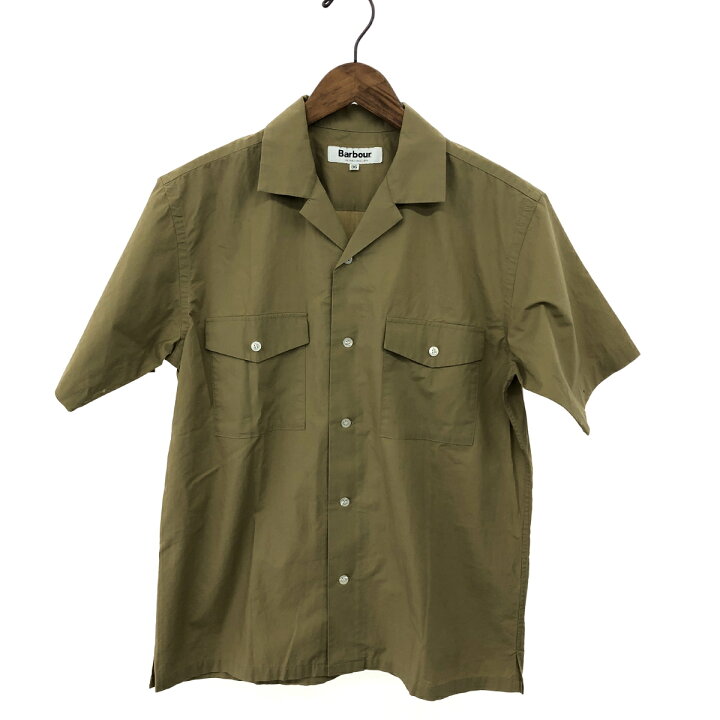 楽天市場】Barbour バブアー オープンカラー シャツ 美品 サイズ:36 