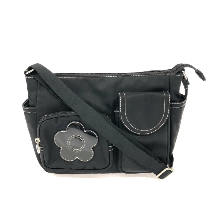 楽天市場】MARY QUANT マリークワント ショルダーバッグ 良好 ブラック  