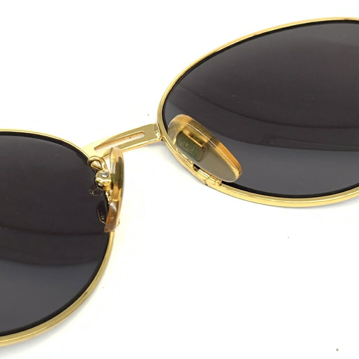 フェンディ FENDI SL7067 サングラス アイウェア FFロゴ 黒 ブラック  