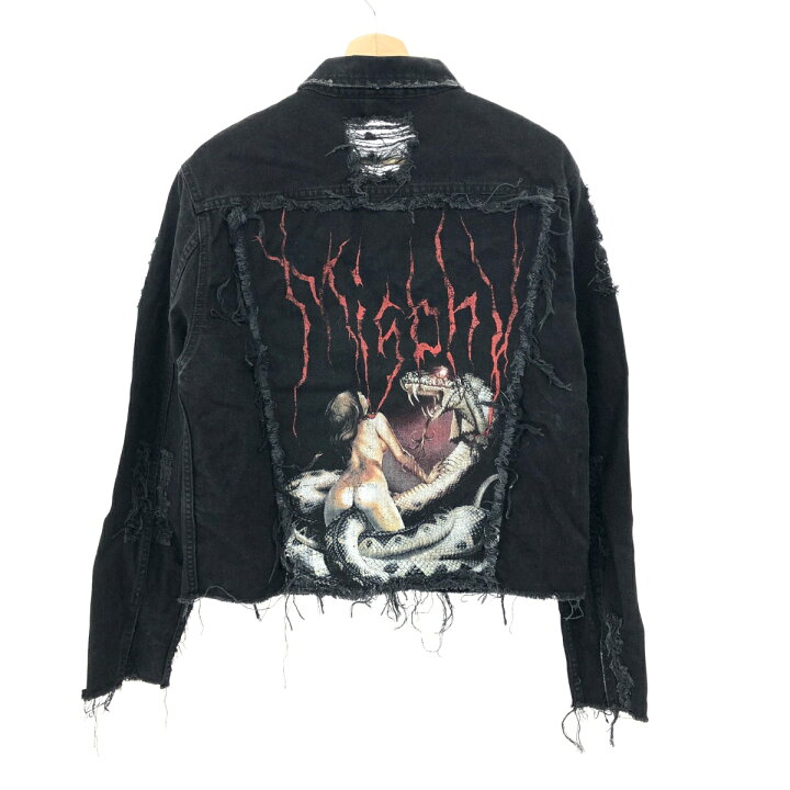 楽天市場】Misbhv ミスビヘイブ ダメージ加工 デニム ジャケット 良好  