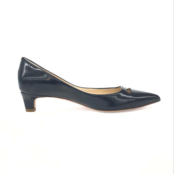 楽天市場】PELLICO ペリーコ パンプス 34 ネイビー レザー レディース  