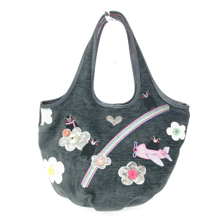 楽天市場】Think Bee シンクビー くまモン トートバッグ グレー パイル  