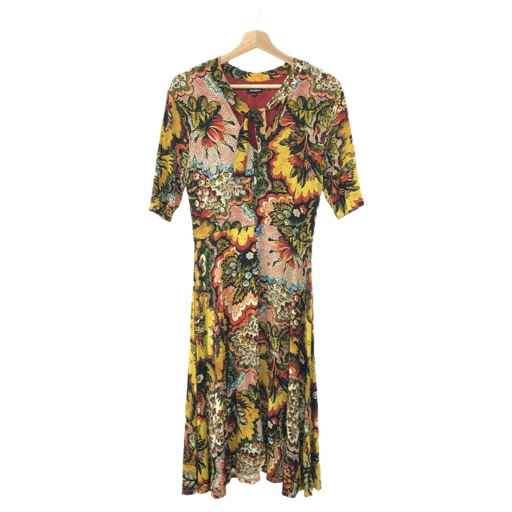 デシグアル Desigual 綿半袖ワンピース 