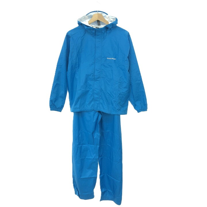 楽天市場】mont-bell モンベル レインウェア 良好 サイズ:160 ブルー 