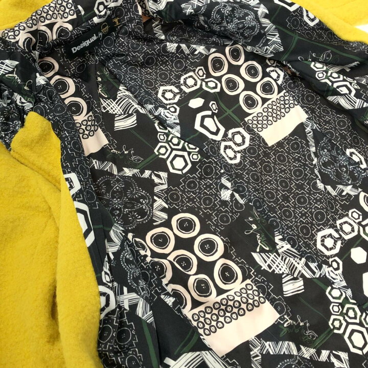 楽天市場】Desigual デシグアル ダッフルコート サイズ:44 イエロー 