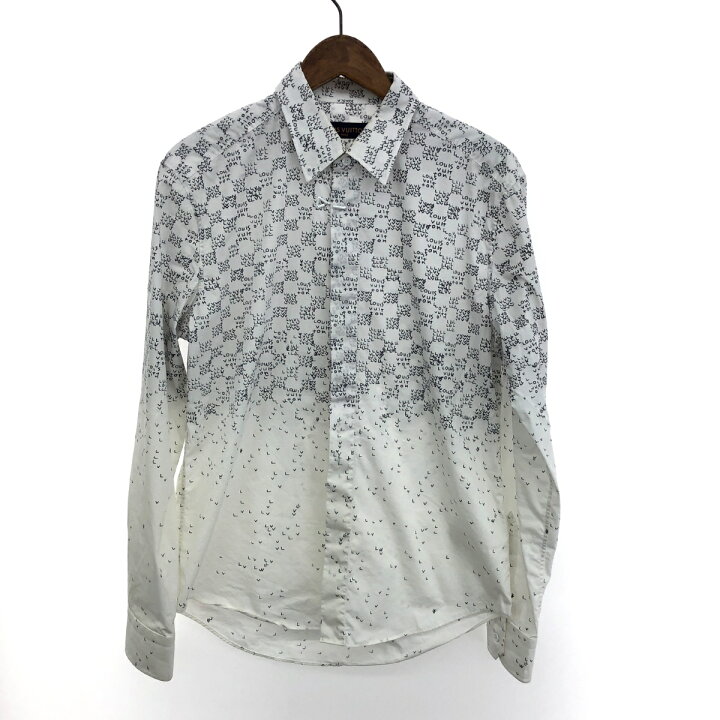 楽天市場】LOUIS VUITTON ルイヴィトン ダミエスプレッド 長袖シャツ  