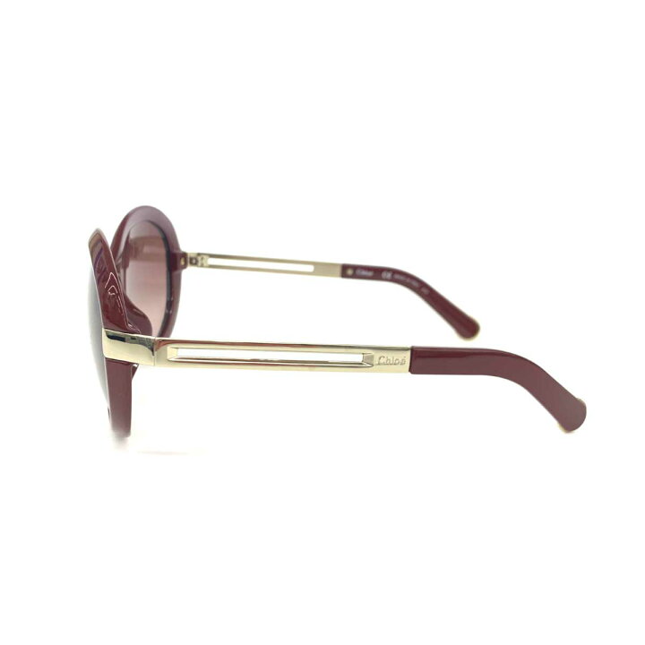 楽天市場】Chloe クロエ サングラス 美品 E670SA/603 ボルドー  