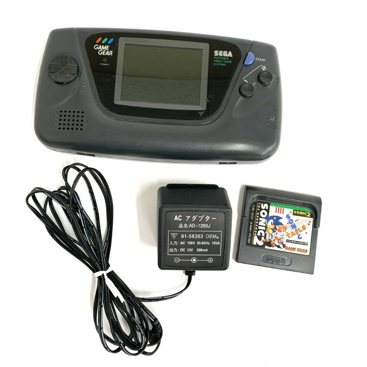 楽天市場】SEGA セガ GAME GEAR ソニック ザ ヘッジホッグ2付 ゲーム機  