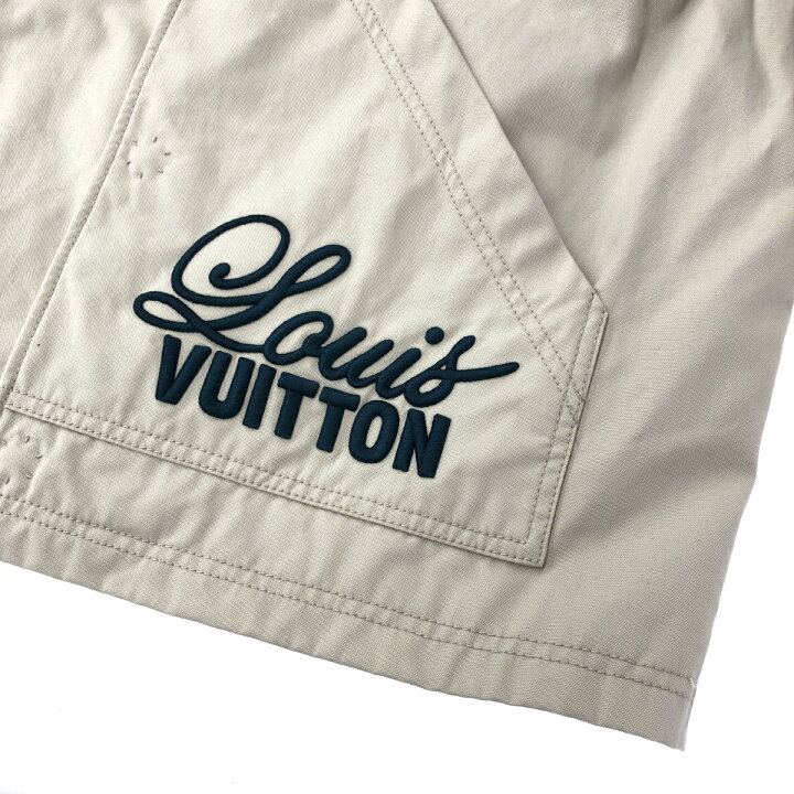 楽天市場】LOUIS VUITTON ルイヴィトン ロゴ刺繍 ワークウェアチョア 