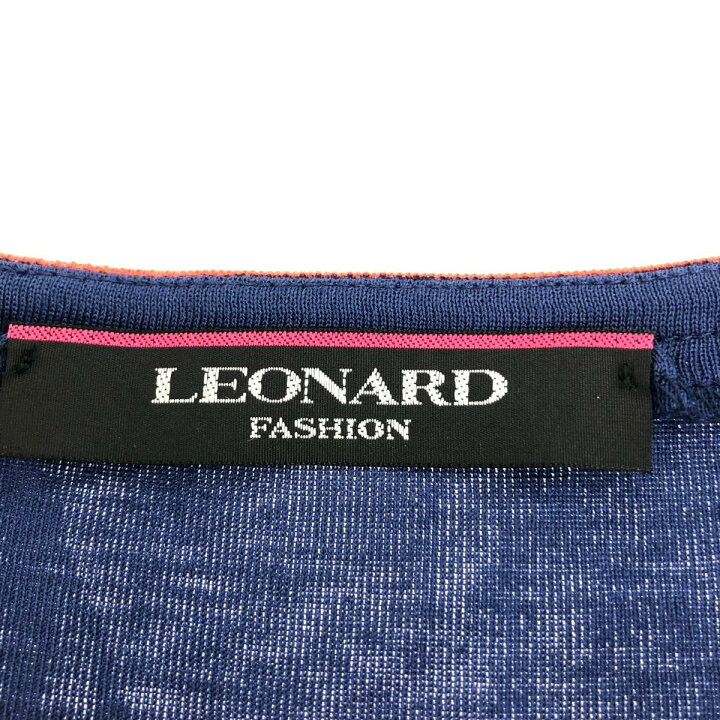 楽天市場】LEONARD レオナール ノースリーブワンピース 良好 サイズ:2  