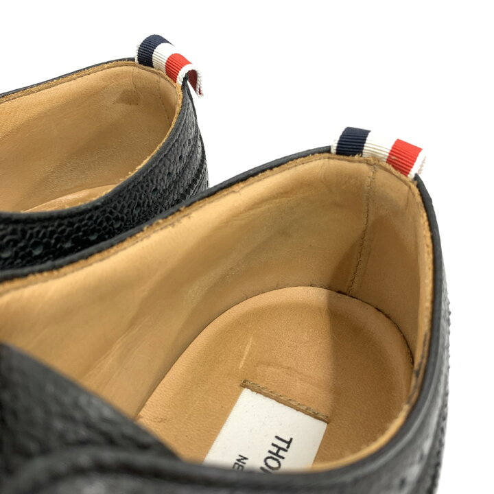 楽天市場】THOM BROWNE トムブラウン メダリオンウィングチップ レザー 